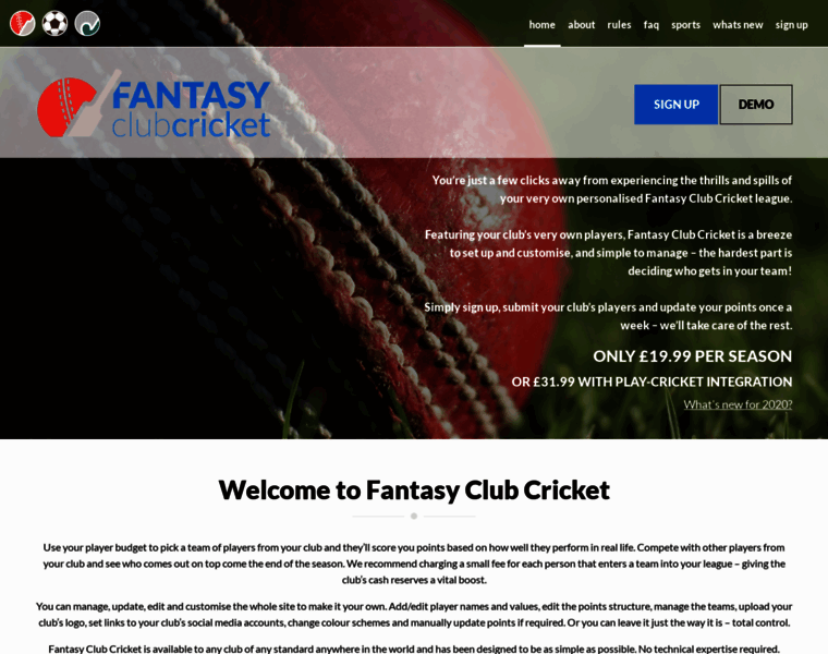 Fantasyclubcricket.co.uk thumbnail