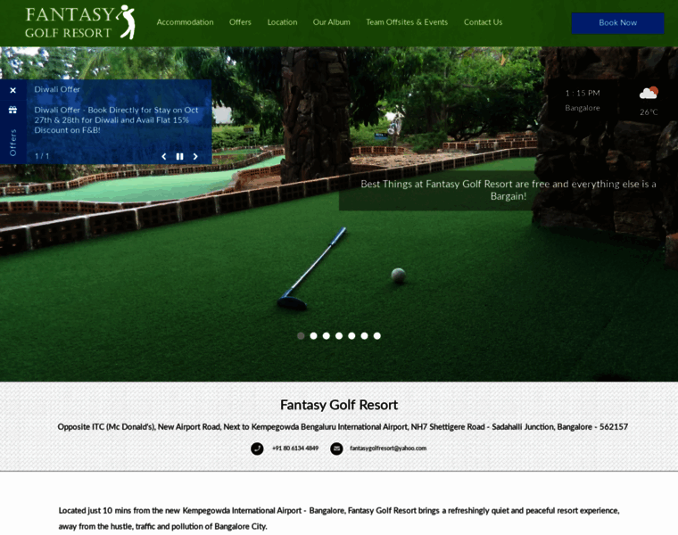 Fantasygolfresort.com thumbnail