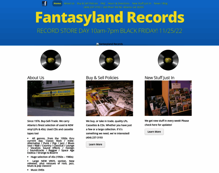 Fantasylandrecords.com thumbnail