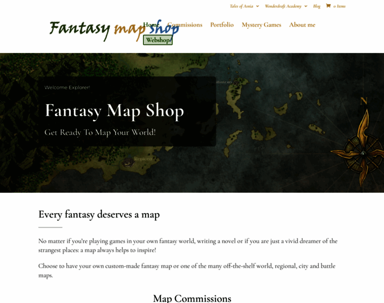 Fantasymapshop.com thumbnail