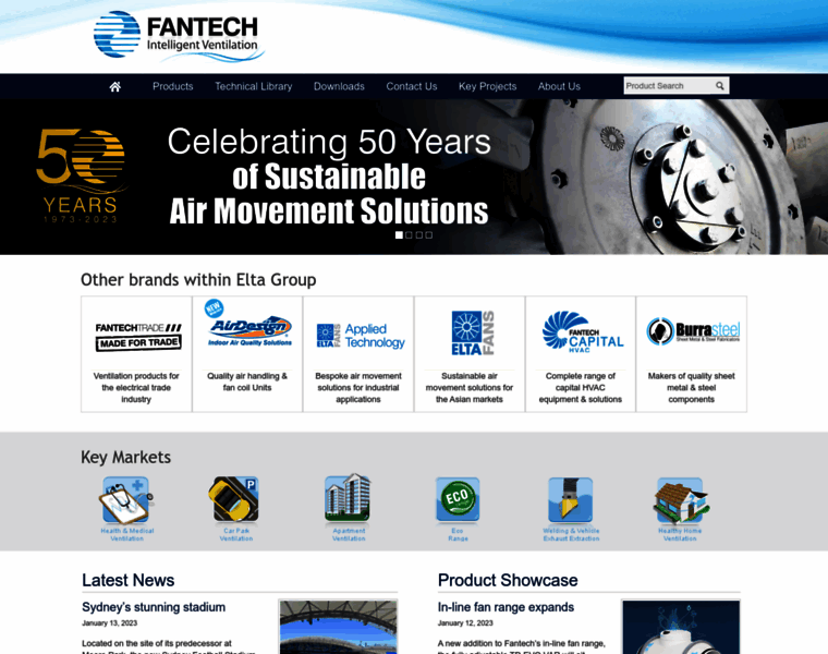 Fantech.com.au thumbnail