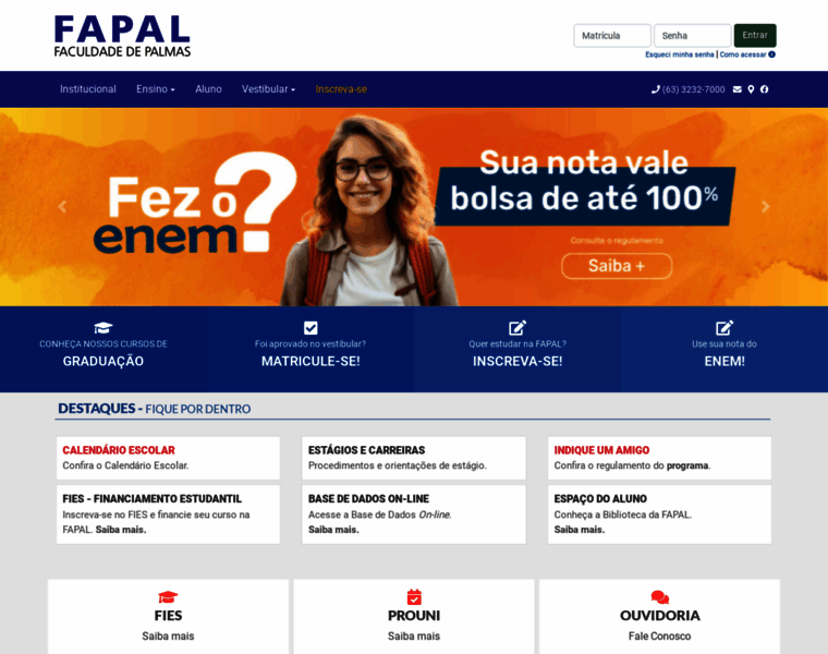 Fapal.edu.br thumbnail