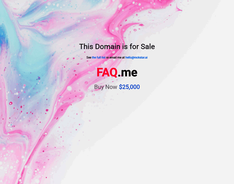 Faq.me thumbnail Faq.me thumbnail