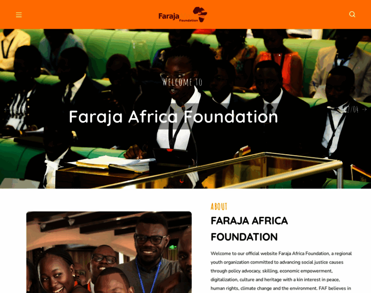 Farajaafricafdn.org thumbnail