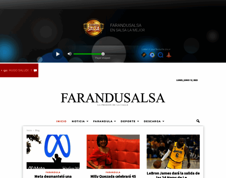 Farandusalsa.com thumbnail