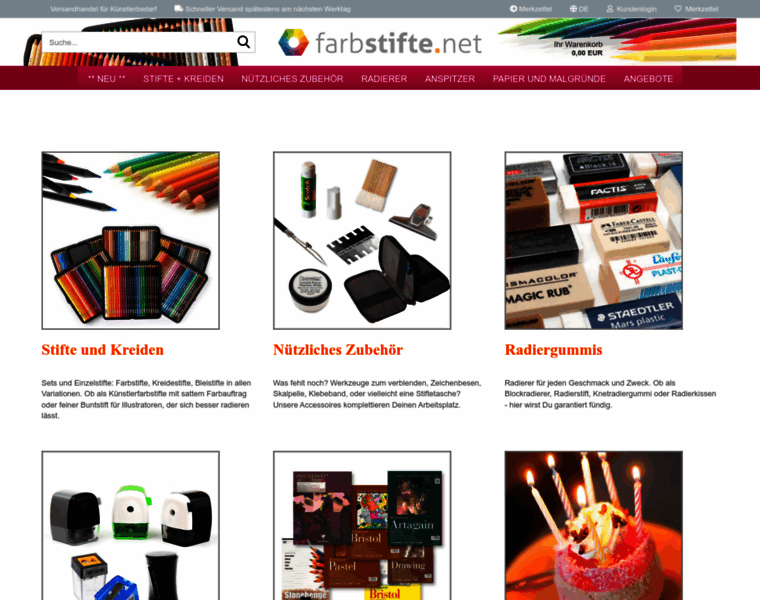 Farbstifte.net thumbnail