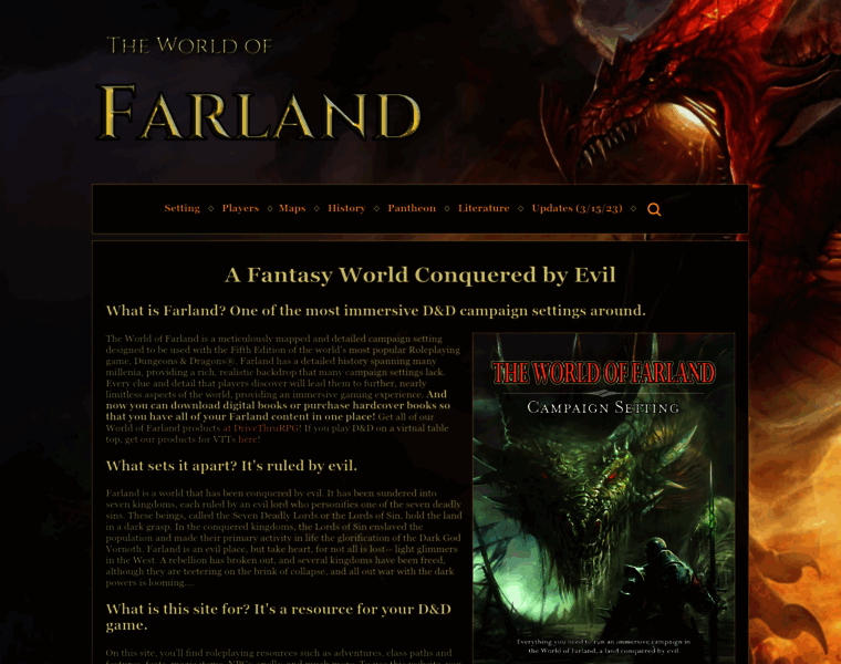 Farlandworld.com thumbnail