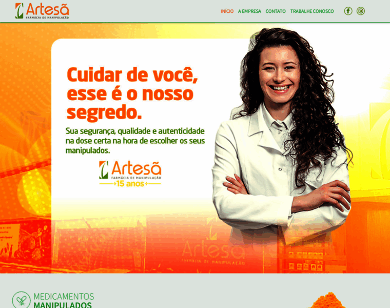 Farmaciaartesa.com.br thumbnail