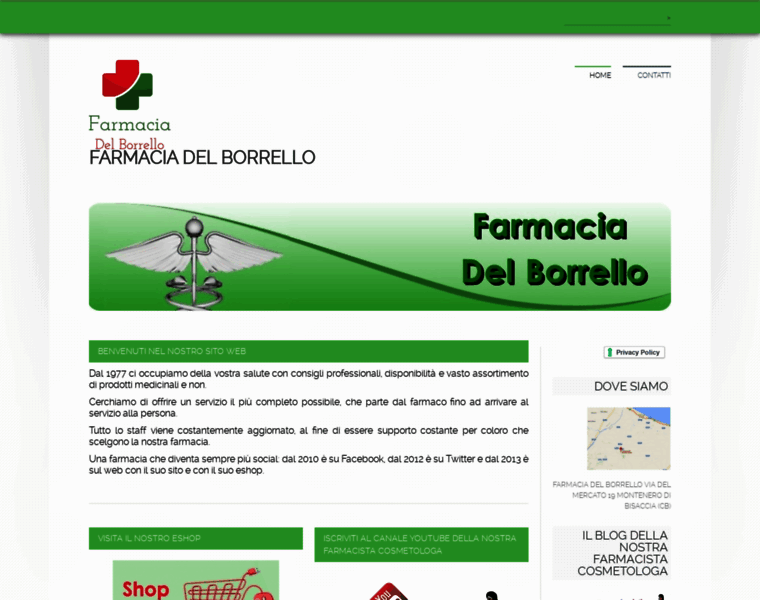 Farmaciadelborrello.it thumbnail