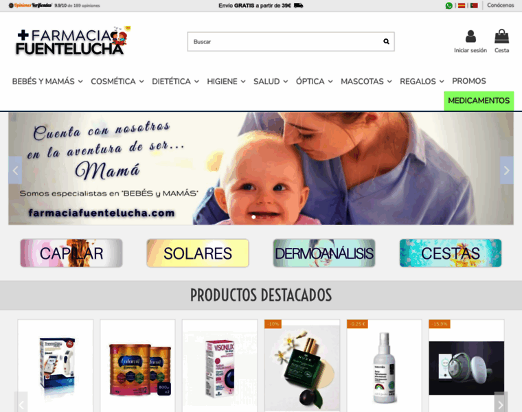 Farmaciafuentelucha.com thumbnail