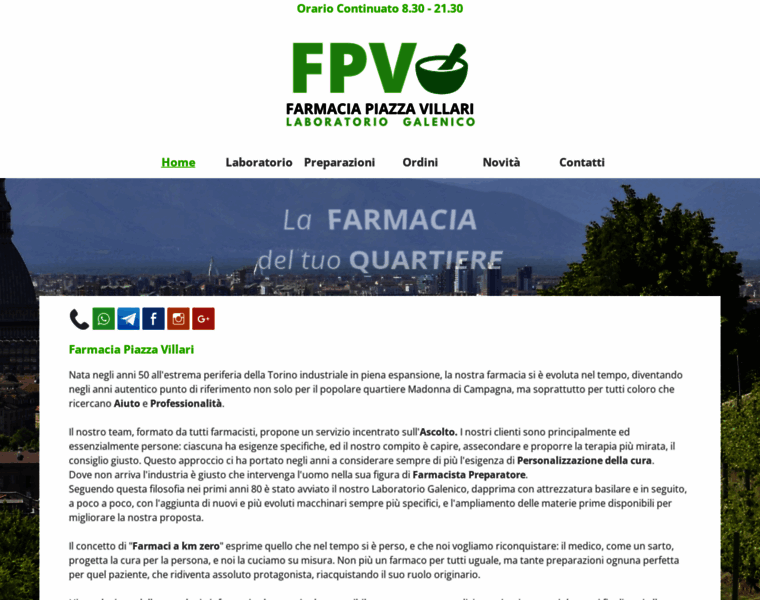 Farmaciapiazzavillari.com thumbnail