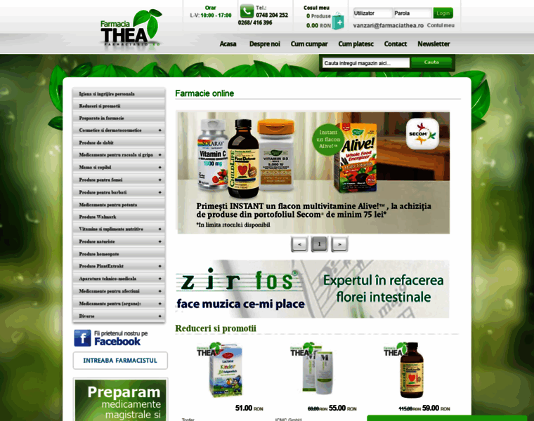 Farmaciathea.ro thumbnail