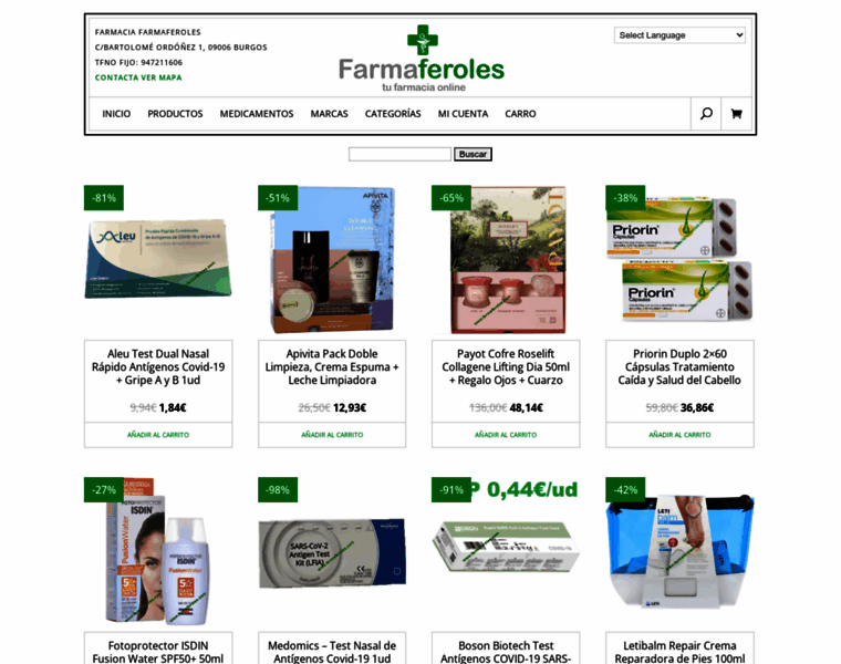 Farmaferoles.com thumbnail