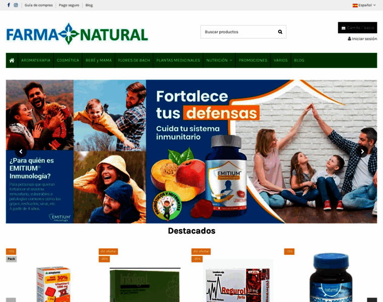 Farmamasnatural.com thumbnail