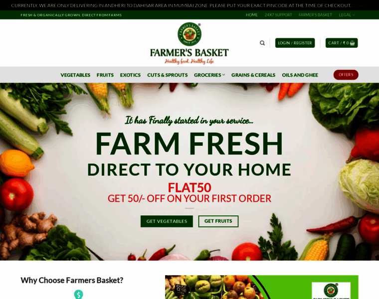 Farmersbasket.online thumbnail