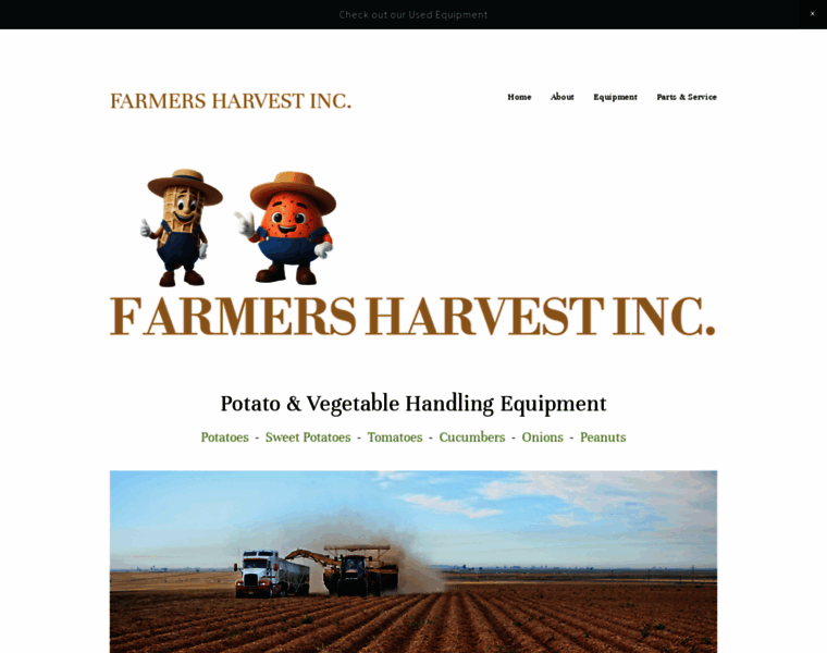 Farmersharvestinc.com thumbnail