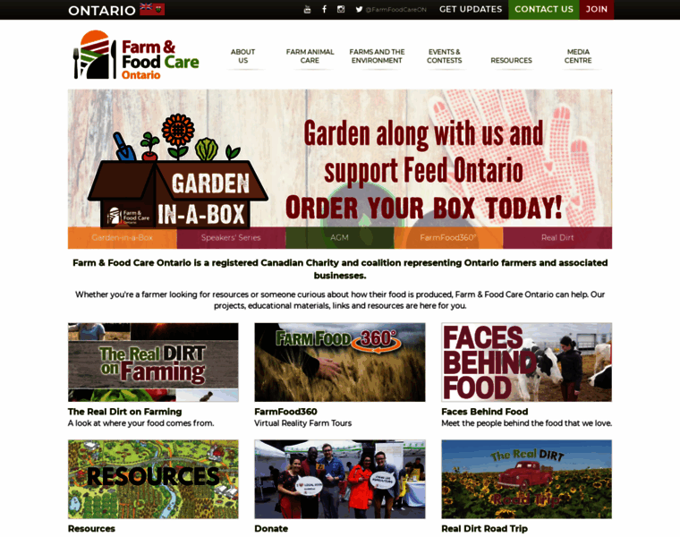 Farmfoodcareon.org thumbnail