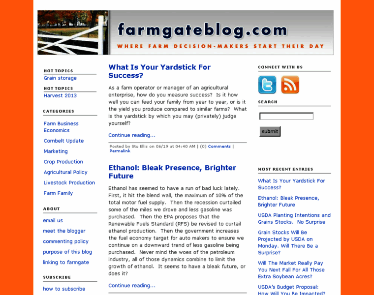 Farmgateblog.com thumbnail