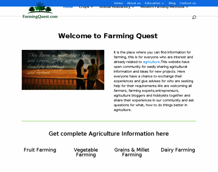 Farmingquest.com thumbnail