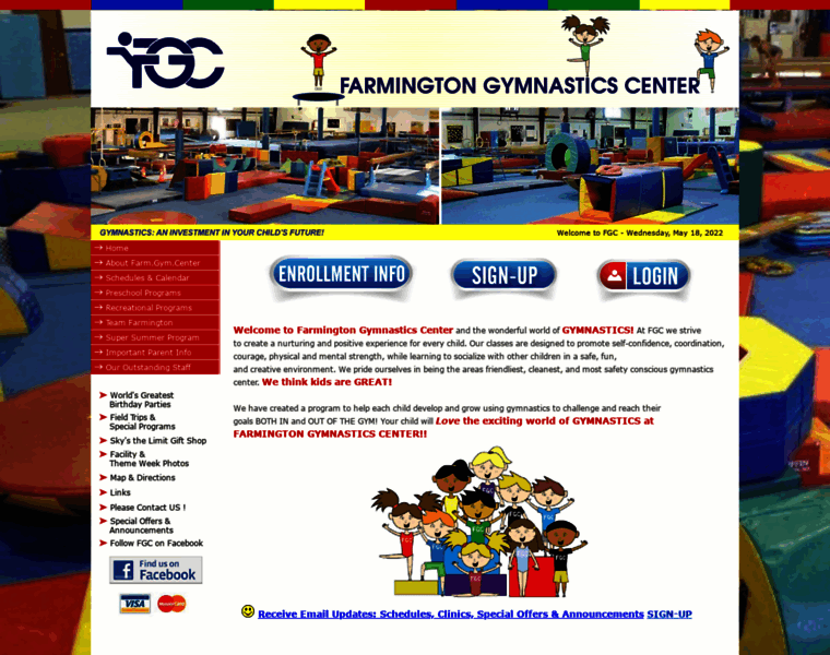 Farmingtongymnastics.com thumbnail