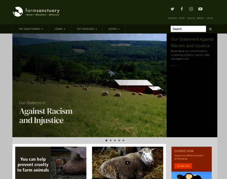 Farmsanctuary.com thumbnail