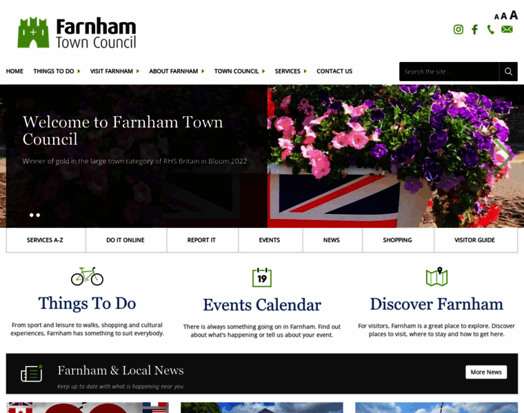 Farnham.gov.uk thumbnail