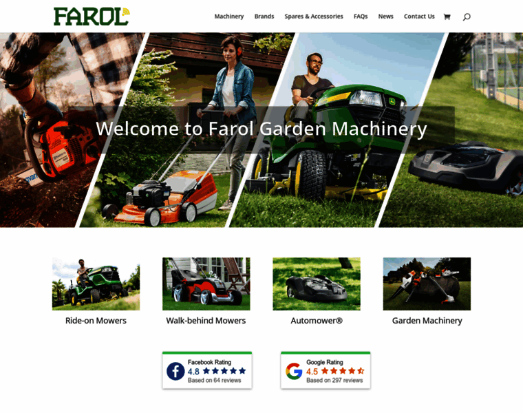 Farolmowers.co.uk thumbnail