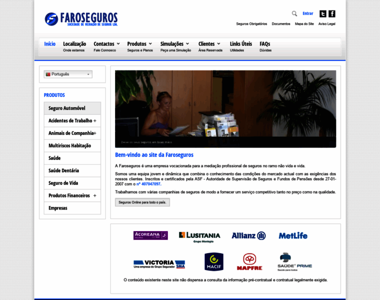 Faroseguros.com thumbnail