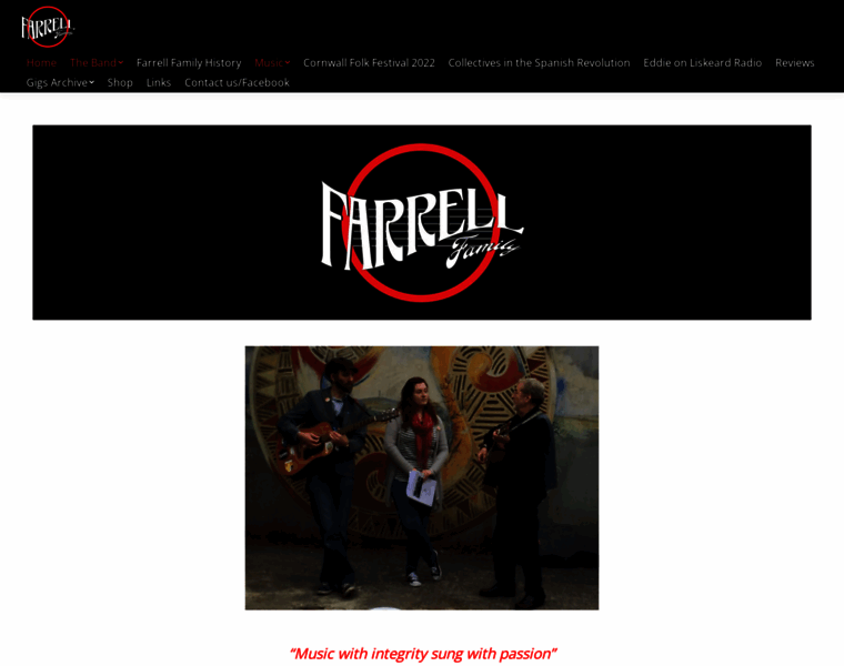 Farrellfamilyband.co.uk thumbnail