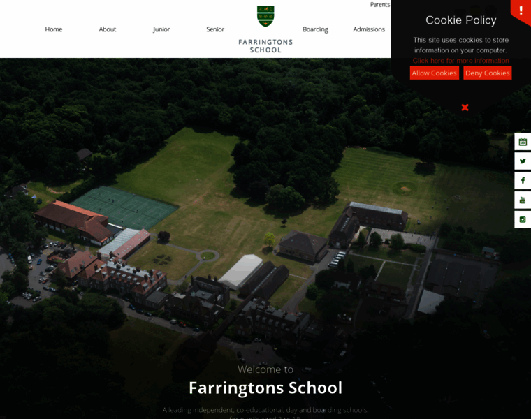 Farringtons.org.uk thumbnail