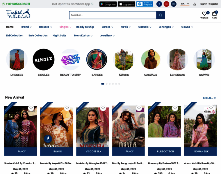 Fashidwholesale.in thumbnail Fashidwholesale.in thumbnail