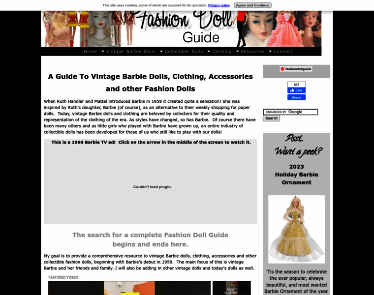 Fashion-doll-guide.com thumbnail