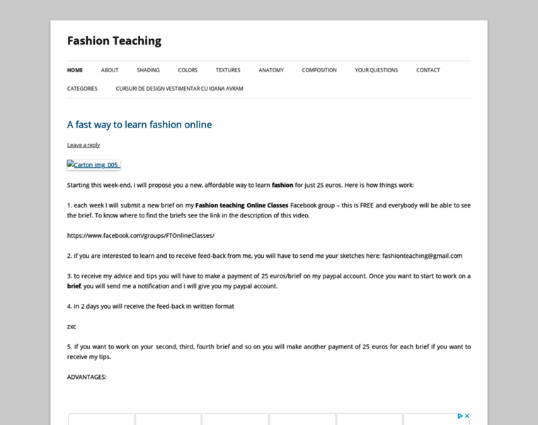 Fashion-teaching.com thumbnail