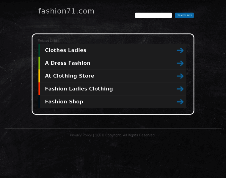 Fashion71.com thumbnail