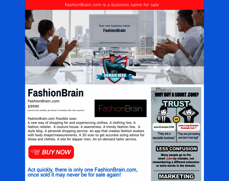 Fashionbrain.com thumbnail