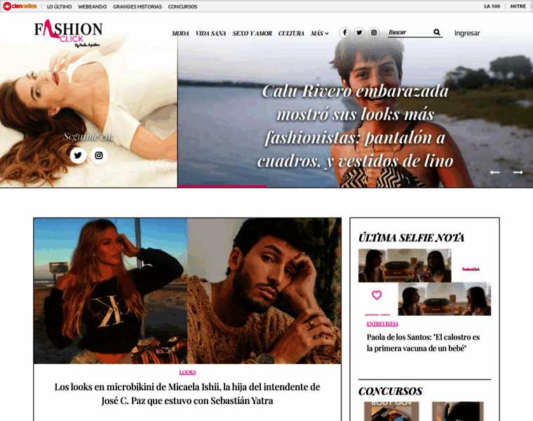 Fashionclick.cienradios.com.ar thumbnail