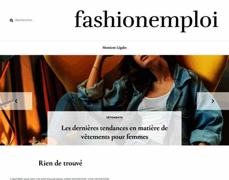 Fashionemploi.com thumbnail