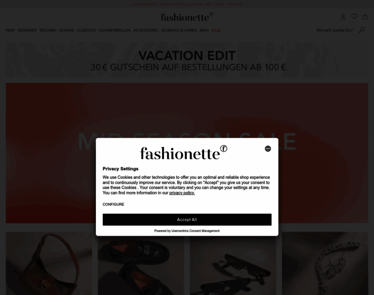 Fashionette.de thumbnail