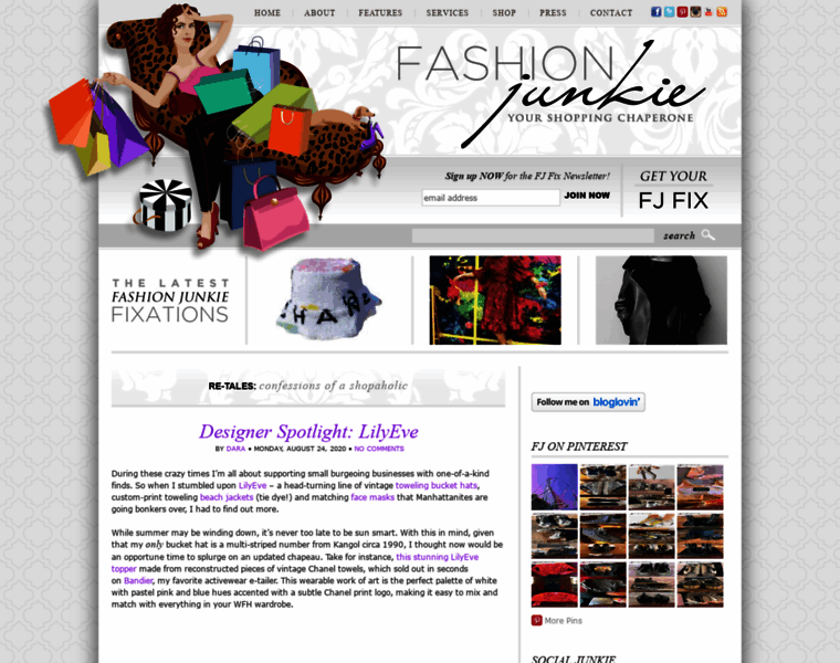 Fashionjunkie.com thumbnail