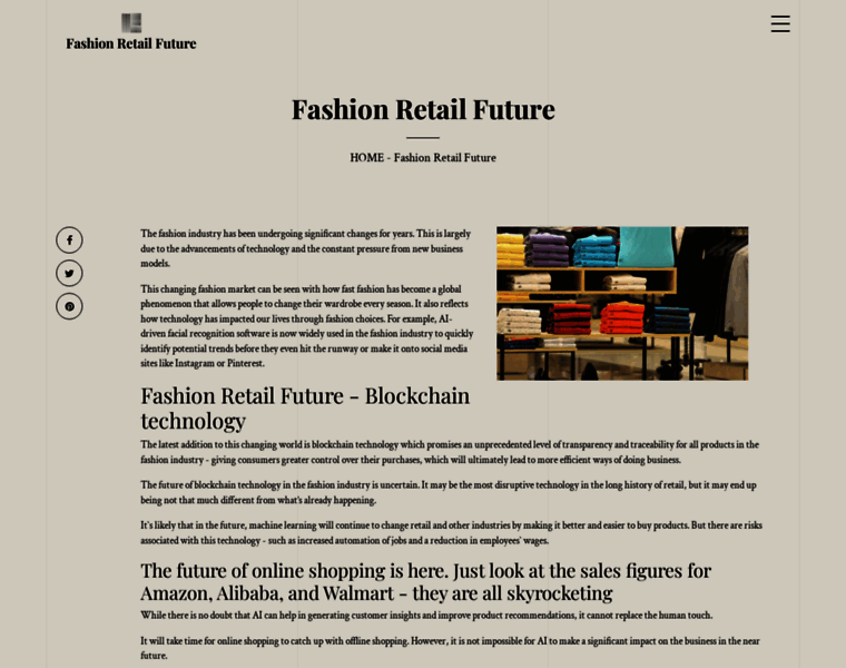 Fashionretailfuture.com thumbnail