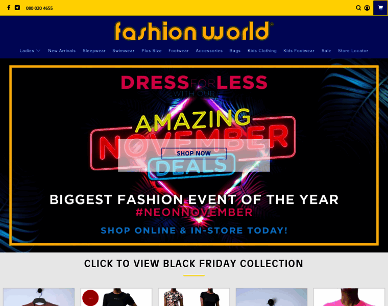 Fashionworld.co.za thumbnail