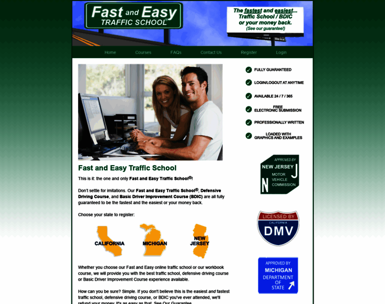 Fast-and-easy-traffic-school.com thumbnail
