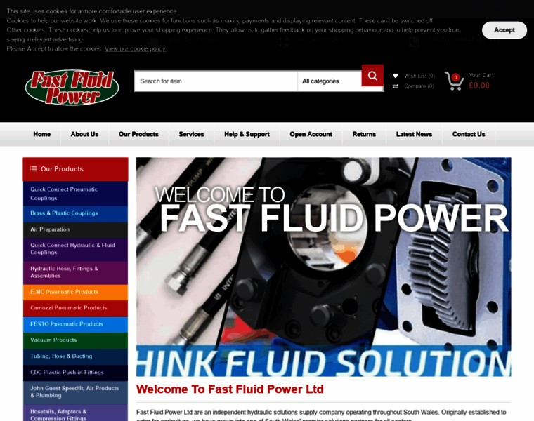Fast-fluid-power.co.uk thumbnail