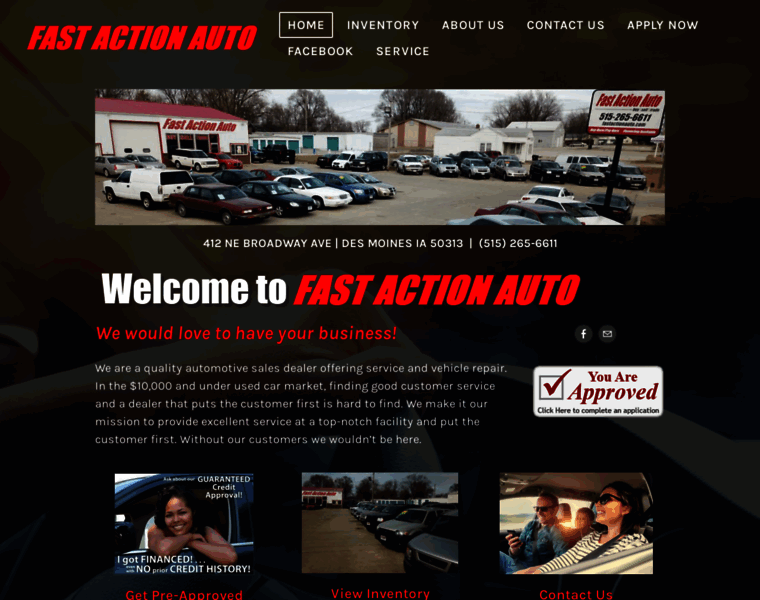 Fastactionauto.com thumbnail