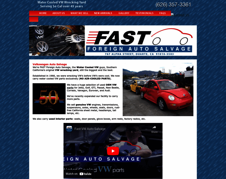 Fastautosalvage.com thumbnail
