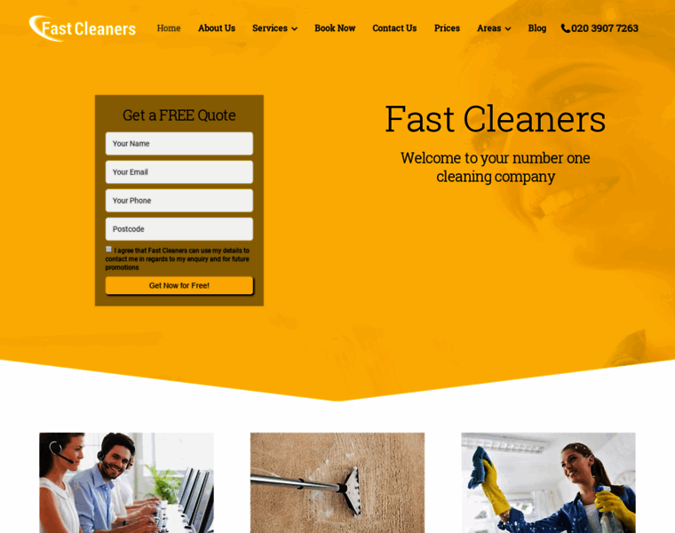 Fastcleaners.co.uk thumbnail