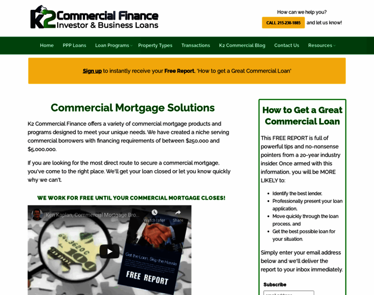 Fastcommercialmortgages.com thumbnail