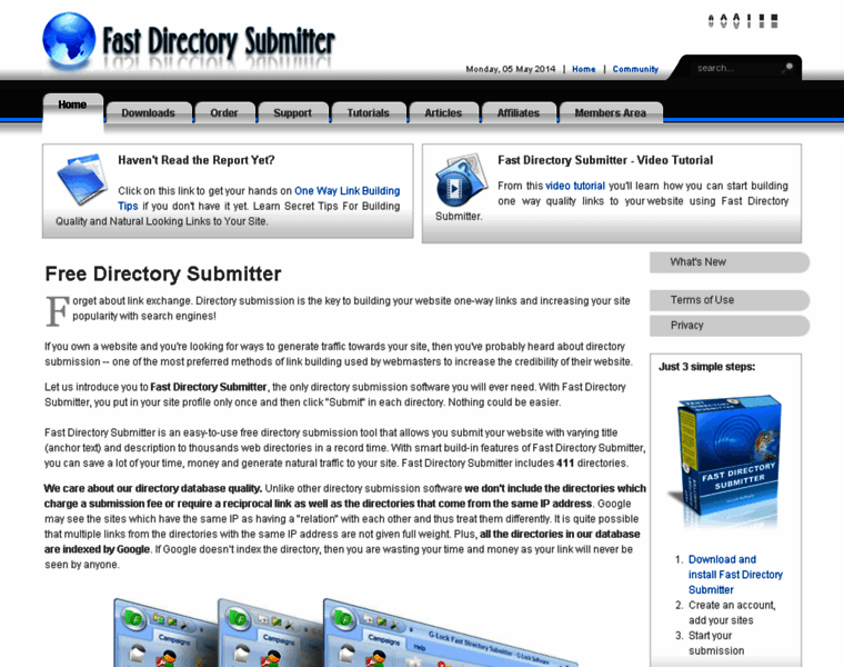 Fastdirectorysubmitter.com thumbnail
