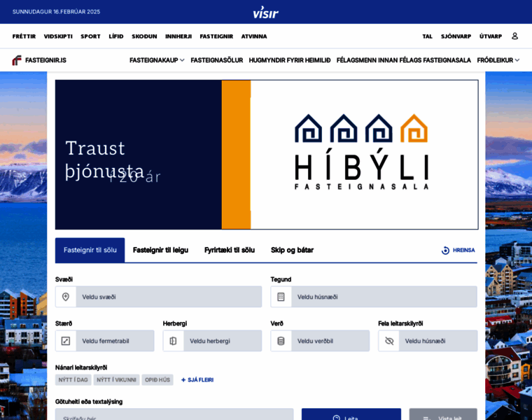 Fasteignir.visir.is thumbnail Fasteignir.visir.is thumbnail