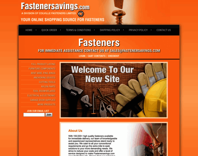Fastenersavings.com thumbnail